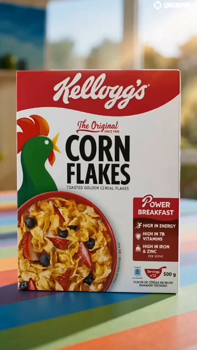 Kellogg's Cornflakes UGC 广告