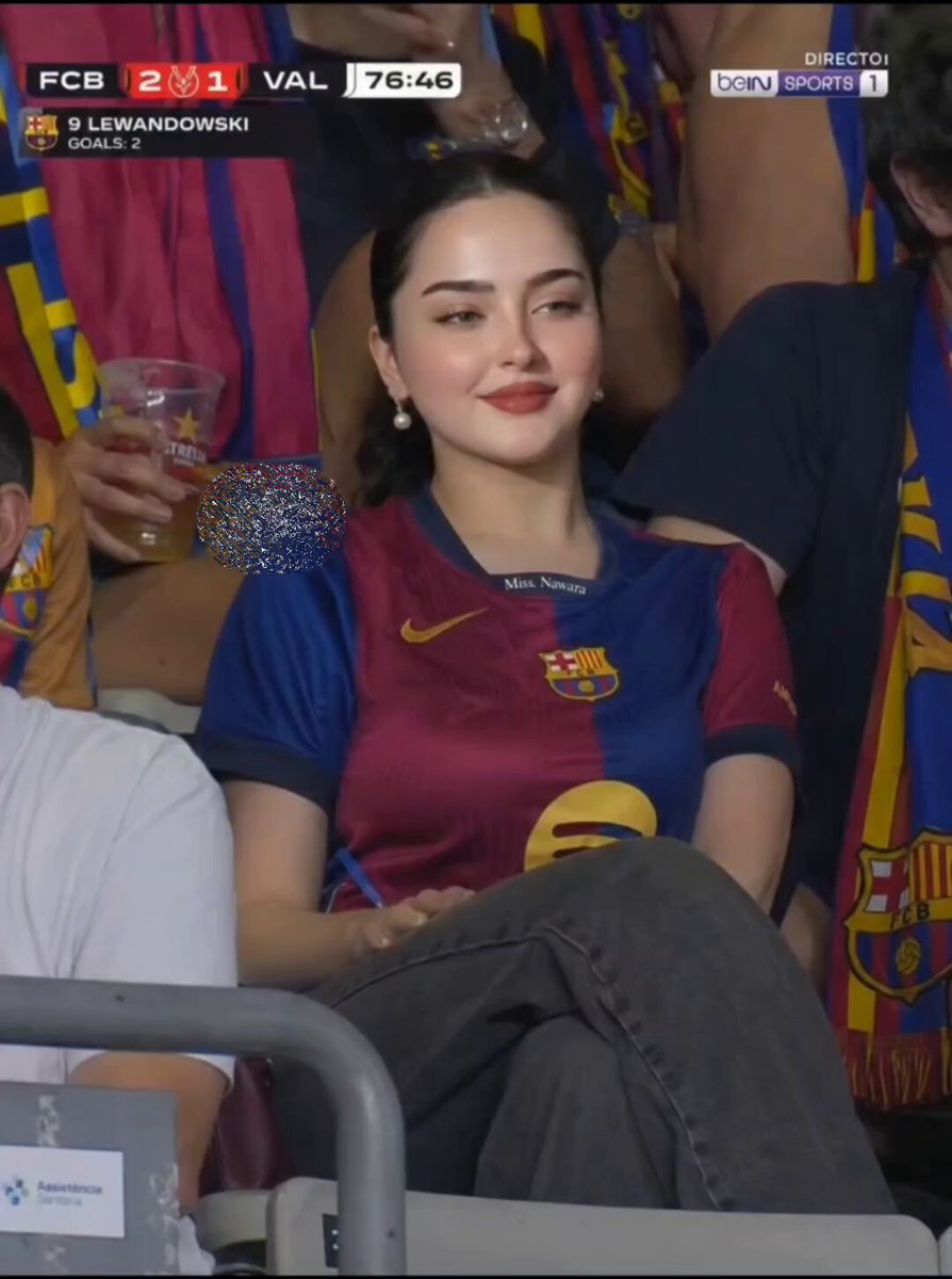 FC Barcelona 体育场球迷转播画面